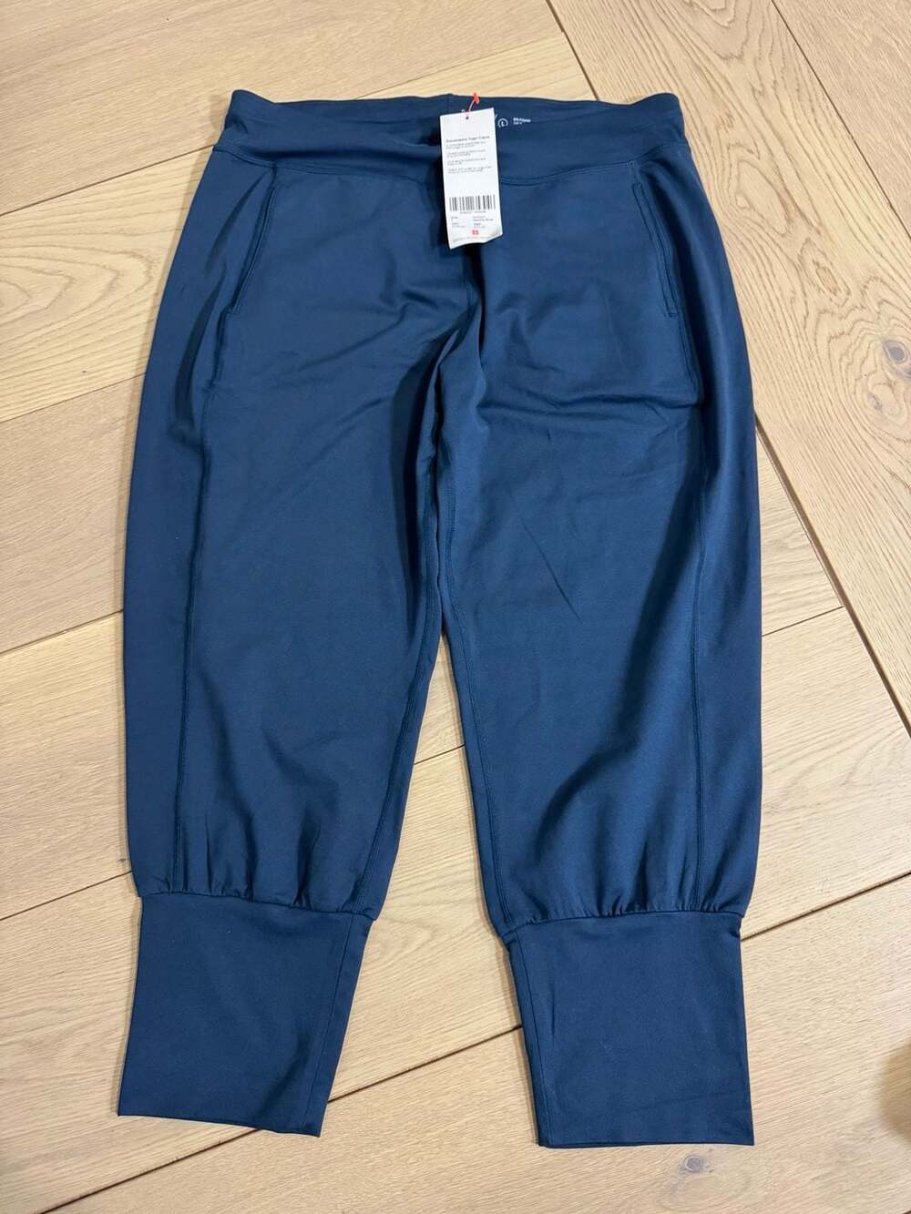 Sweaty Betty Garudasana Yoga Capris Beetle Blue Size L